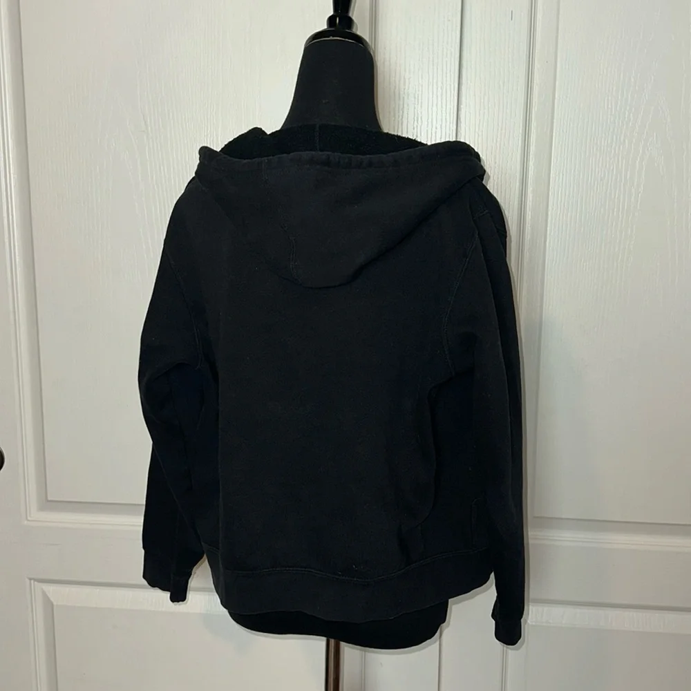 ARIZONA CARDINALS NFL BLACK ZIP UP HOODIE - Picture 2 of 7